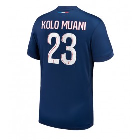 Paris Saint-Germain Randal Kolo Muani #23 Hemmakläder 2024-25 Kortärmad